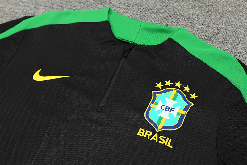 Buzo Completo Brasil Negro