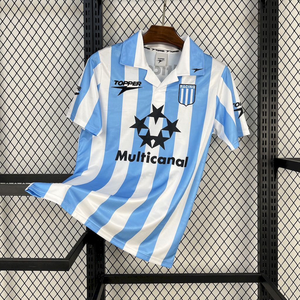 Racing Club Avellaneda Local Retro 1997/98 Versión Fan