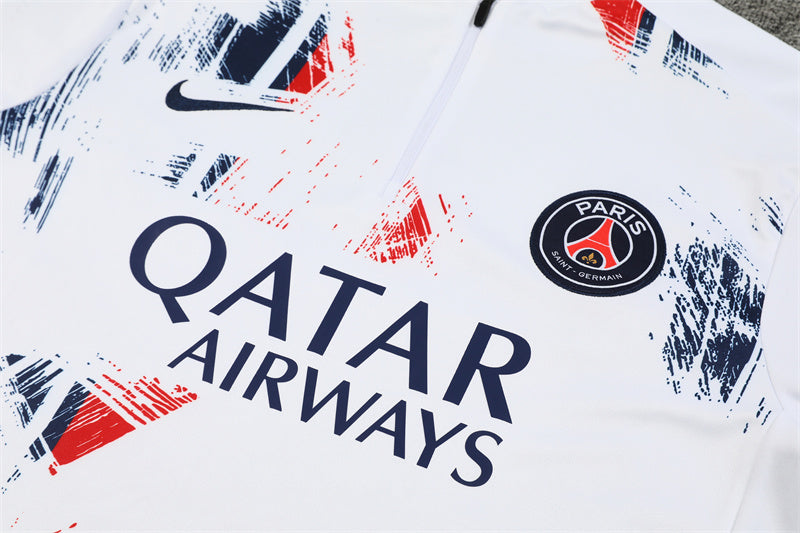 Buzo Completo PSG Diseño Blanco