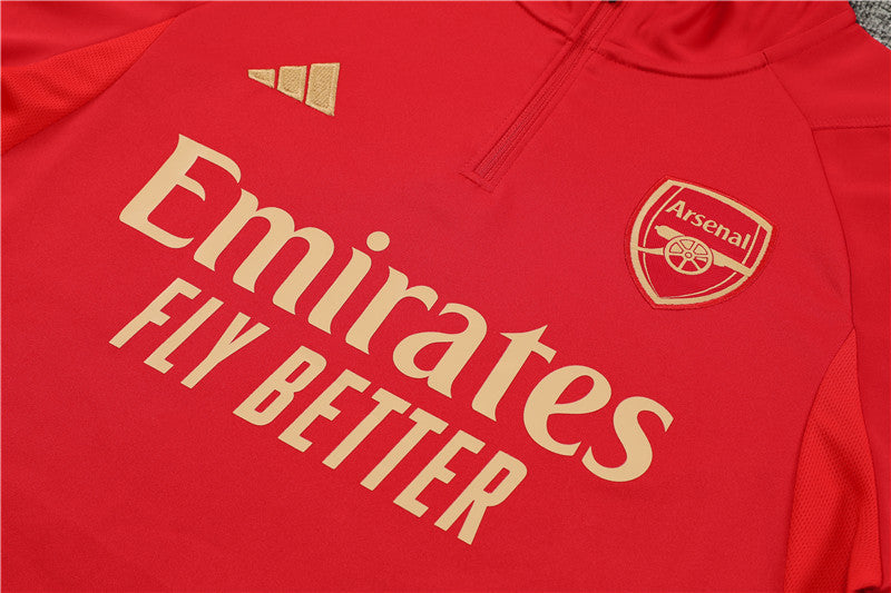 Buzo Completo Arsenal Rojo 2024/25