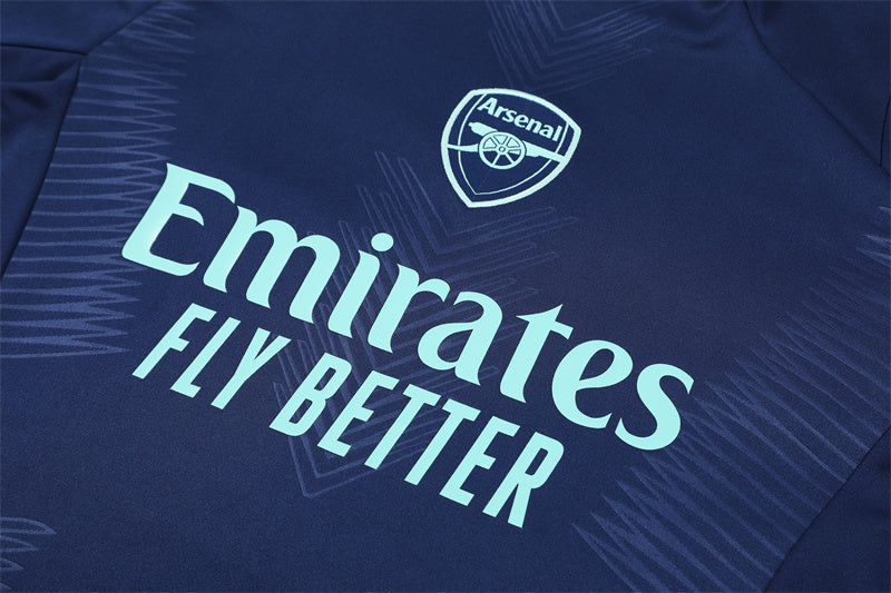 Buzo Completo Arsenal Azul Completo