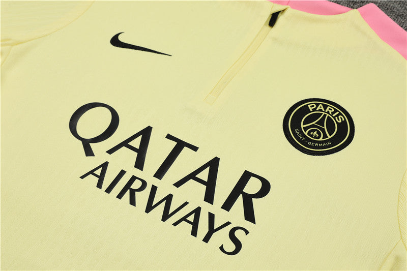 Buzo Completo PSG Crema Rosado