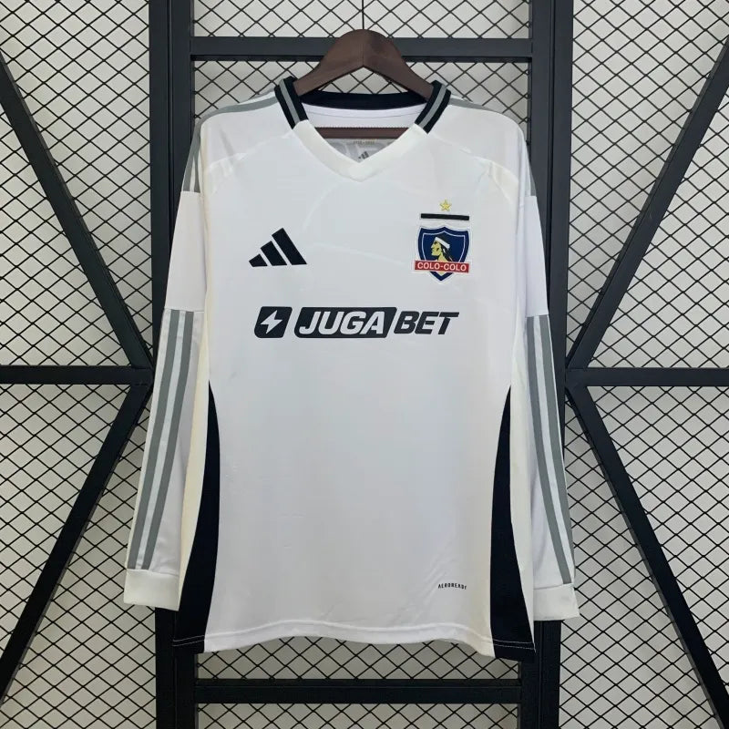 Colo Colo Manga Larga Local 2025/26 Versión Fan