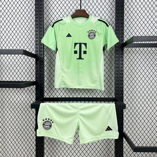 Bayern Munich Kit Niños Portero Verde 2025/26