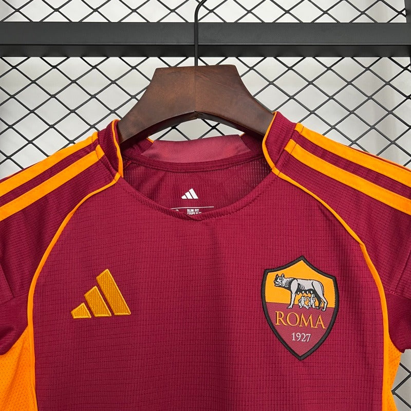 AS Roma Kit Niños Local 2025/26