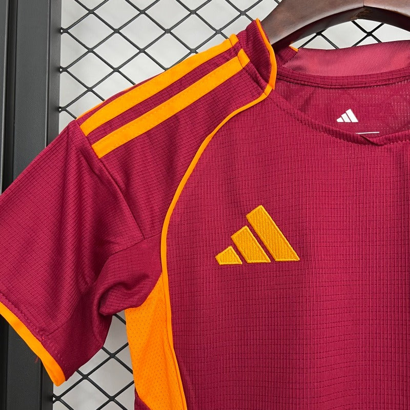 AS Roma Kit Niños Local 2025/26