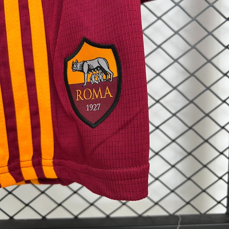 AS Roma Kit Niños Local 2025/26