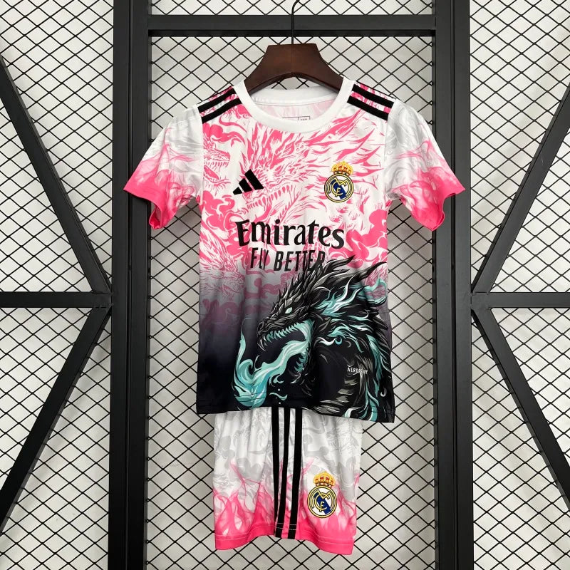 Real Madrid Kit Niños Edición Especial Rosada 2025/26