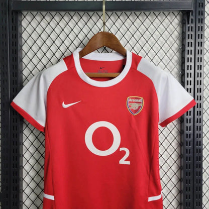 Arsenal Retro Kit Niños Local 2002/04