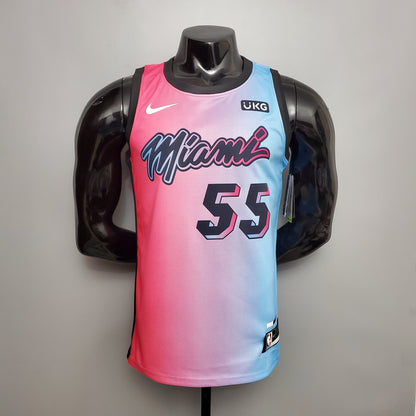 Miami Heat "City Edition" Degradado Celeste Rosa