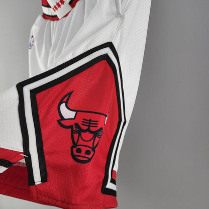 Chicago Bulls Shorts Blanco