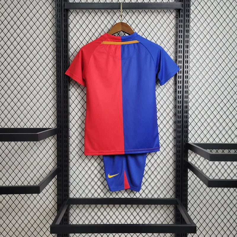 Barcelona Retro Kit Niños Local 2008/09