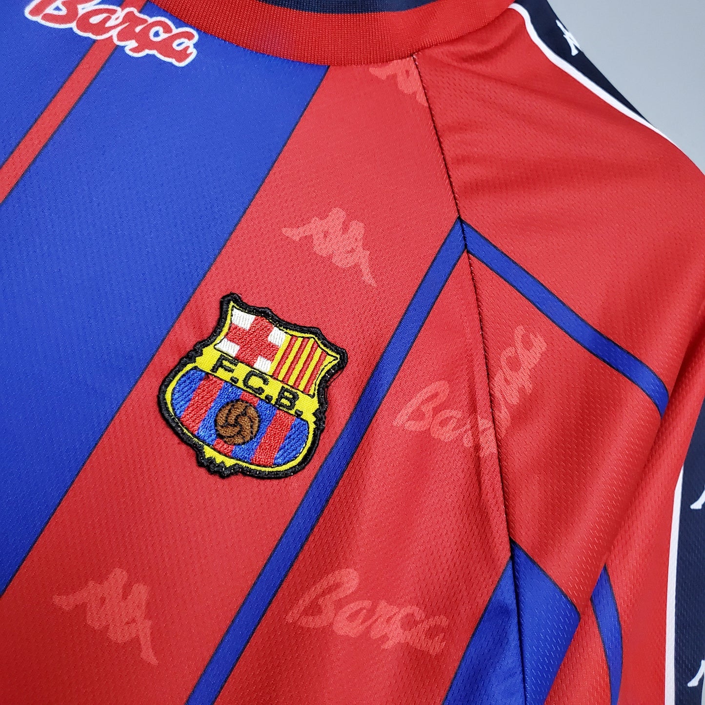 FC Barcelona Local Retro 1997/98 Versión Fan