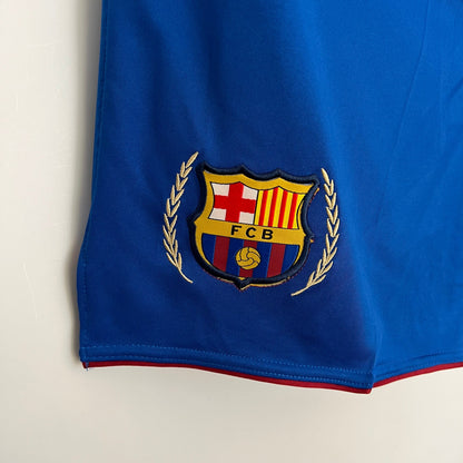 Barcelona Local 2007/08 Shorts Retro