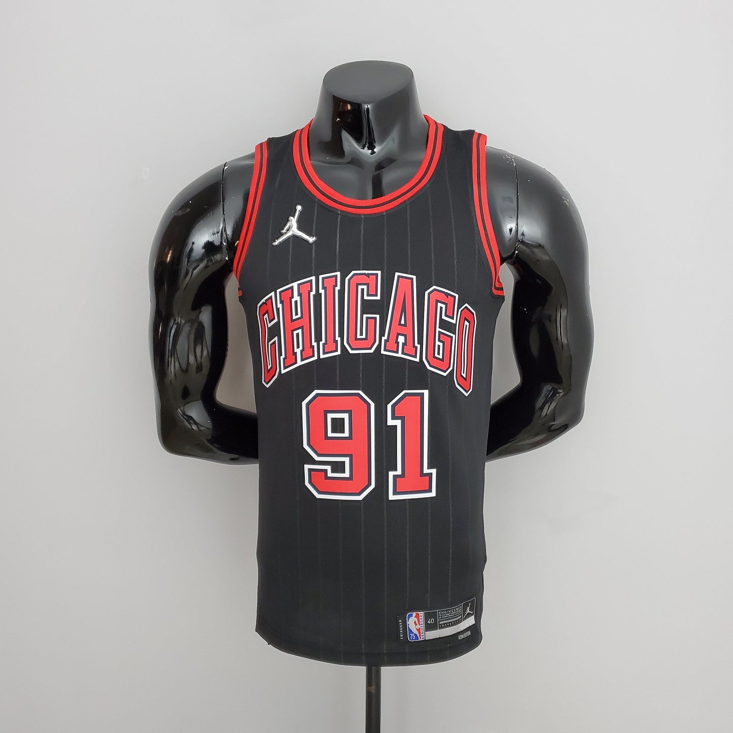 Chicago Bulls Jordan Negra NBA 75 Aniversario