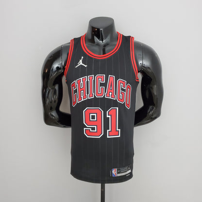 Chicago Bulls Jordan Negra NBA 75 Aniversario