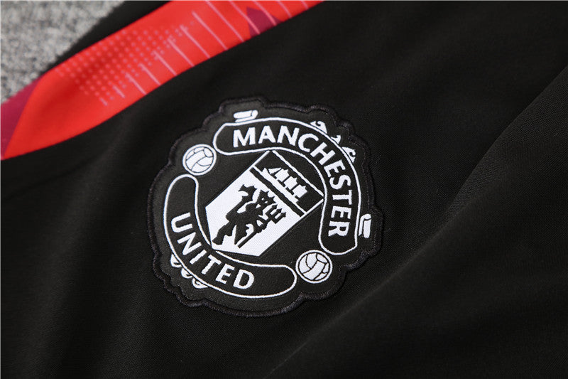 Buzo Completo Manchester United Blanco Burdeo