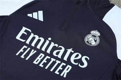 Buzo Completo Real Madrid Azul Blanco