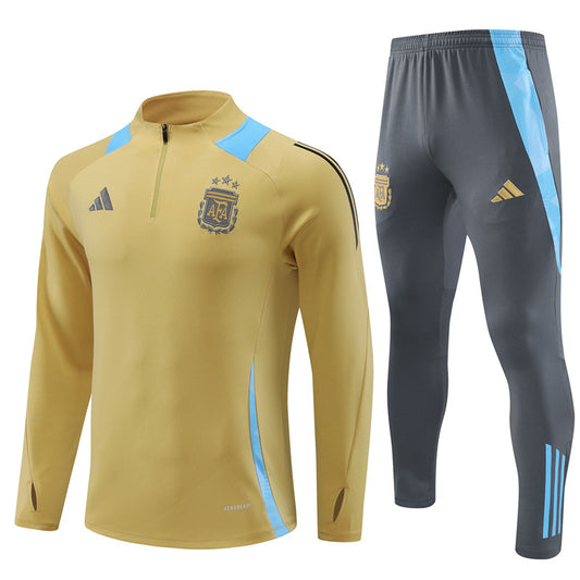 Buzo Completo Argentina Dorado