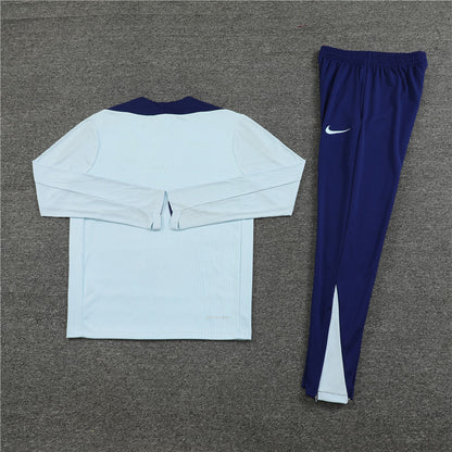 Buzo Completo Francia Blanco Azul