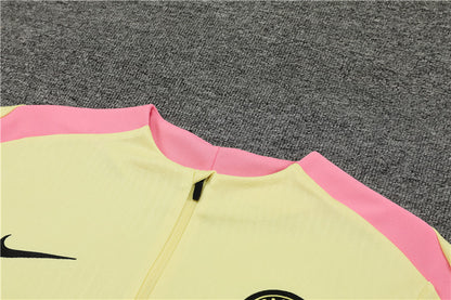 Buzo Completo PSG Crema Rosado
