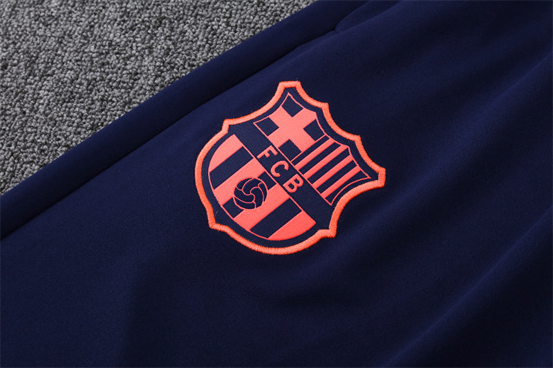 Buzo Completo FC Barcelona Rosado Azul