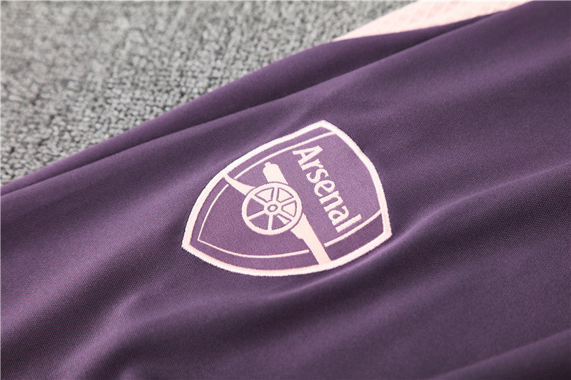 Buzo Completo Arsenal Morado Rosado