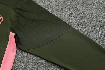 Buzo Completo Manchester City Diseño Verde Oscuro