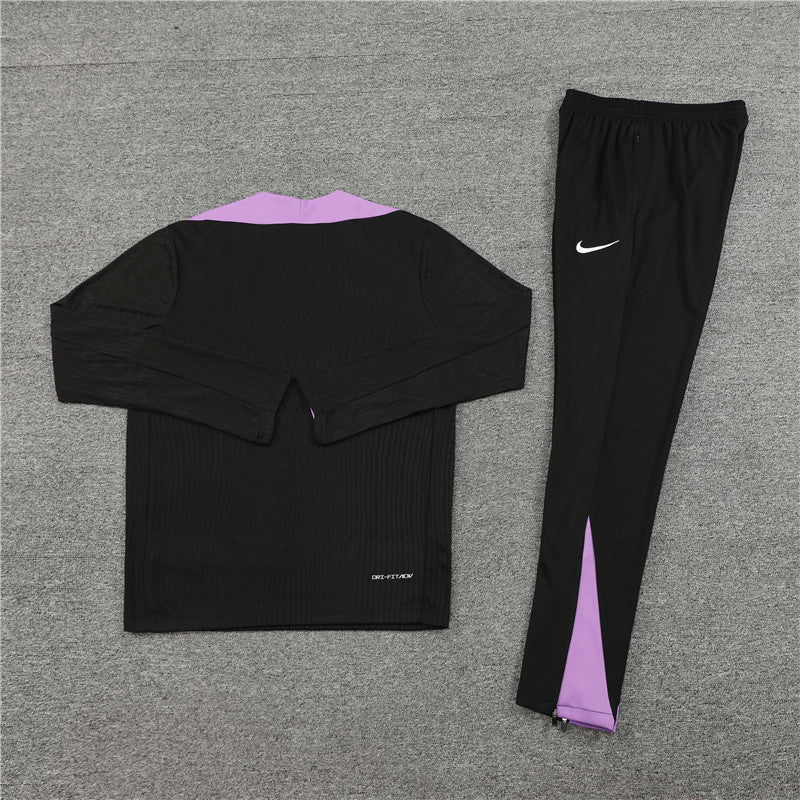 Buzo Completo Inglaterra Negro Morado