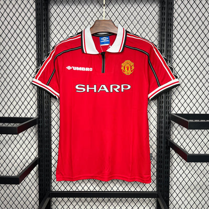 Manchester United Retro Local 1998/99 Versión Fan