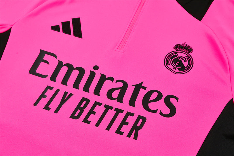 Buzo Completo Real Madrid Rosado