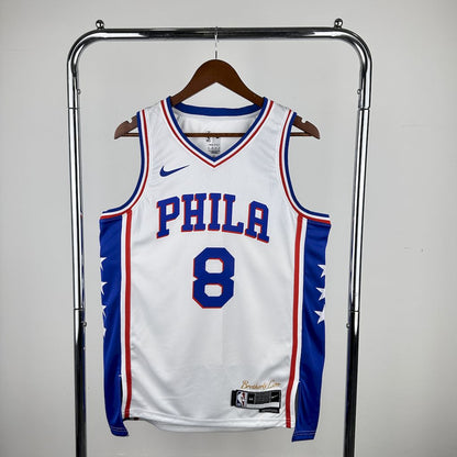 Philadelphia 76ers 2023 Camiseta Blanca NBA