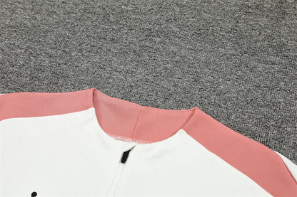 Buzo Completo PSG Blanco Rosado Edición Jordan