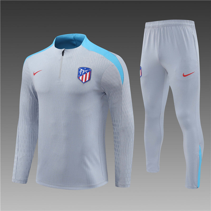 Buzo Completo Atlético de Madrid Gris Claro