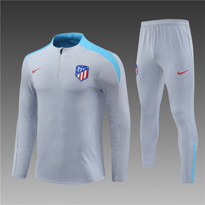 Buzo Completo Atlético de Madrid Gris Claro