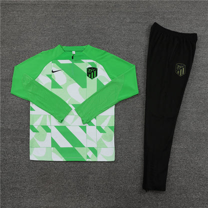 Buzo Completo Atlético de Madrid Verde Blanco