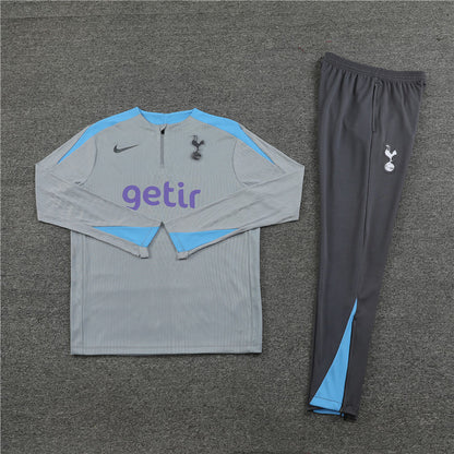 Buzo Completo Tottenham Gris Claro