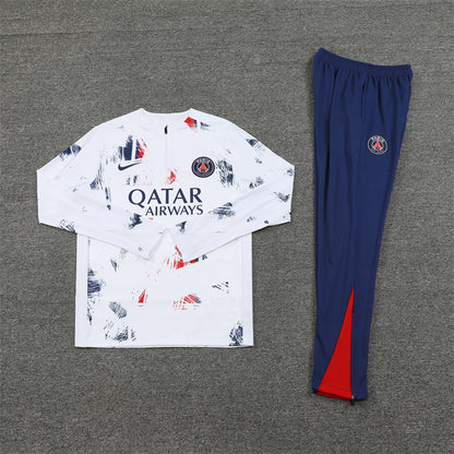 Buzo Completo PSG Diseño Blanco