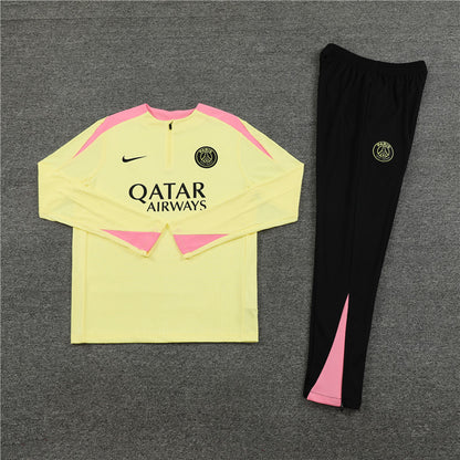 Buzo Completo PSG Crema Rosado
