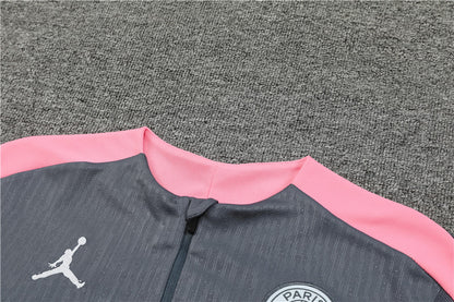 Buzo Completo PSG Gris Rosado