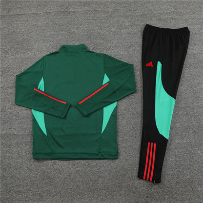 Buzo Completo Manchester United Verde Oscuro