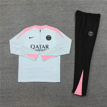 Buzo Completo PSG Blanco Rosado