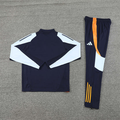 Buzo Completo Real Madrid Azul Blanco