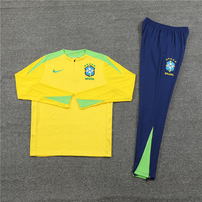 Buzo Completo Brasil Amarillo