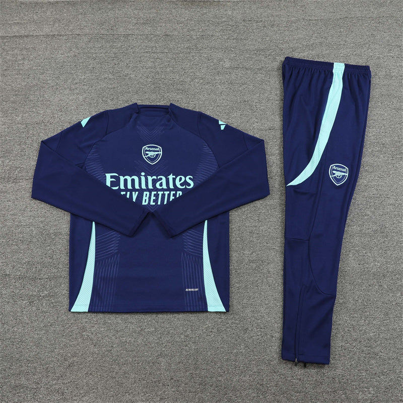 Buzo Completo Arsenal Azul Completo