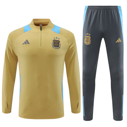 Buzo Completo Argentina Dorado