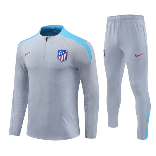 Buzo Completo Atlético de Madrid Gris Claro