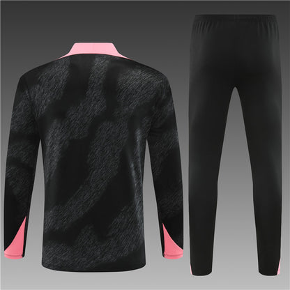 Buzo Completo PSG Negro Rosado