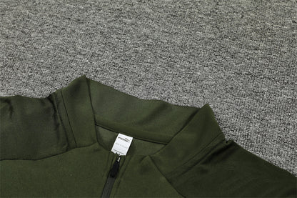 Buzo Completo Manchester City Diseño Verde Oscuro