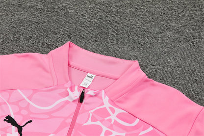Buzo Completo Manchester City Rosado